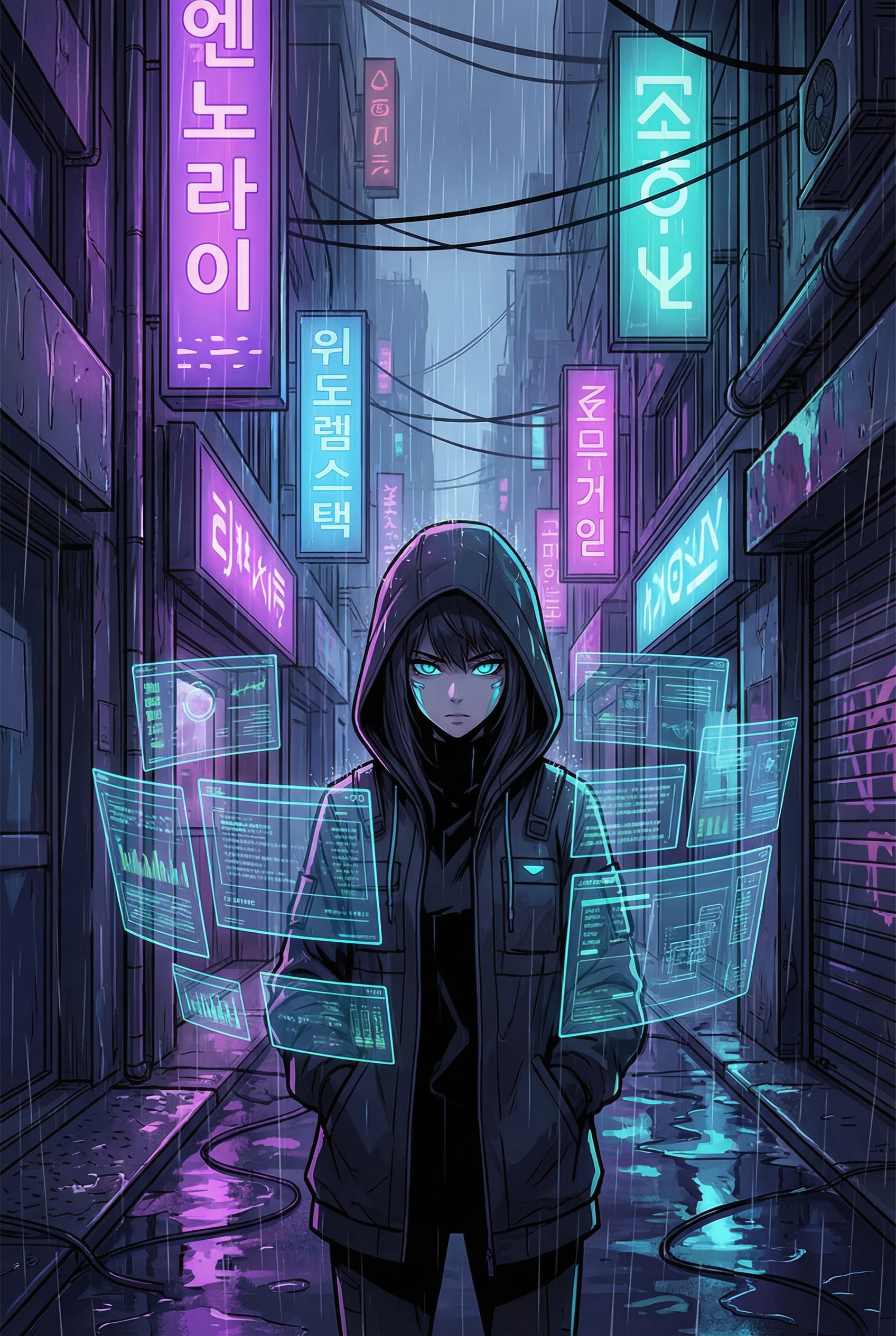 SF 웹툰 샘플